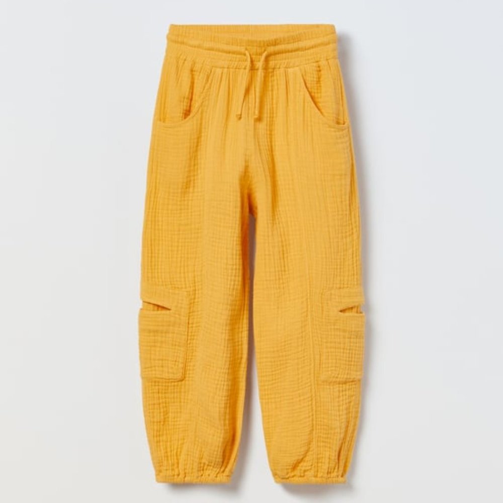ZARA GIRL TEXTURED PANTS